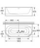 GROHE Essence 3965000H Ванна отдельностоящая