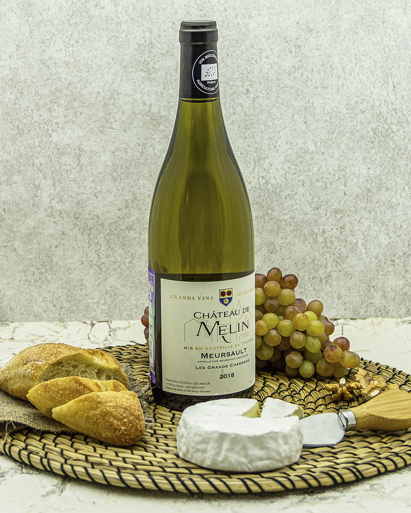 Вино Chateau De Melin Шато де Мелан Мерсо Ле Гран Шаррон Белое Сухое 2018 г.у. 12,5% 0,75 л, Франция