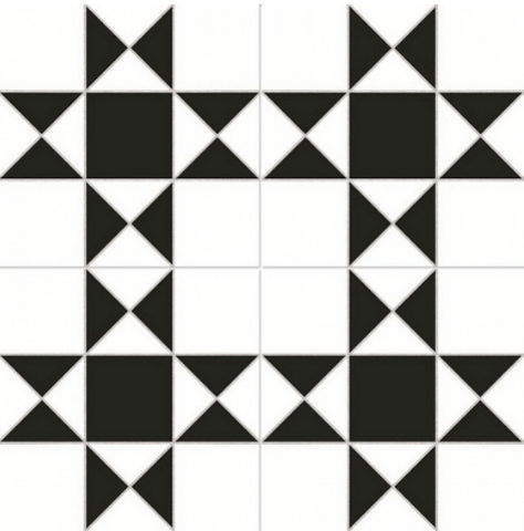 Dual Gres NiceKer Chic Cardiff White 45.2x45.2
