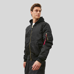 Бомбер Alpha Industries MA-1 Natus Black (Черный)
