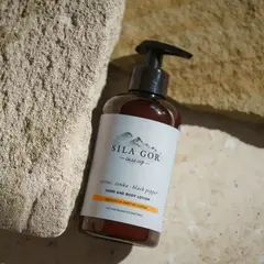 Краснополянская косметика Лосьон для рук и тела Sila Gor №1 Citrus, Tonka, Black Pepper, 300 мл