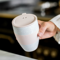 Термокружка aroma to go, organic, 400 мл, синяя