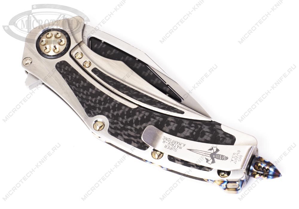 Сет Marfione Custom Knives Super Matrix-R Carbo & Quartz #005