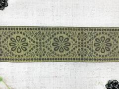 Тесьма жаккард с люрексом, ш. 10 см