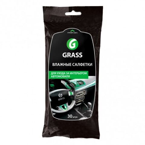 GRASS Салфетки влажные для интерьера  (30шт)