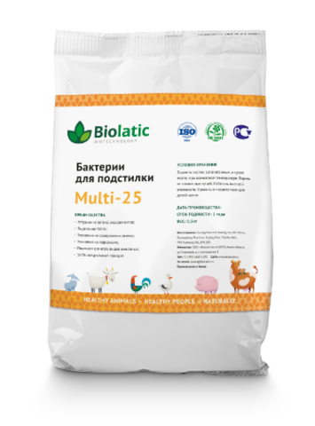 Бактерии для подстилки Multi-25 (1 кг) Бактерии для подстилки Multi-25 (1 кг)