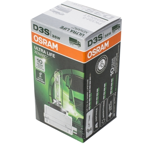 Лампа ксеноновая D3S OSRAM XENARC ULTRA LIFE 1 шт. 66340ULT Лампа ксеноновая D3S OSRAM XENARC ULTRA LIFE 1 шт. 66340ULT