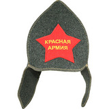 Будёновка Красная Армия серая - 1