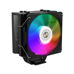 Кулер для CPU Alseye N120, 1х120мм, 4-pin, Al+Cu, черный-белый/ARGB, 800-1800rpm, 73.9CFM, 33.2дБ, 4-PIPE(прямой контакт), TDP 180Вт, INTEL 1700/1200/115x/1366, AMD AM5/AM4/AM3 (AS.01.05.0012)
