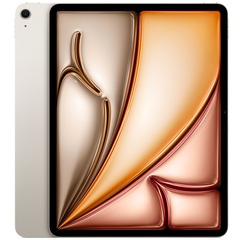 Планшет Apple iPad Air 13" M2 (2024) Wi-Fi + Cellular 512GB, Starlight (Сияющая звезда)