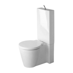 Duravit 233090064 Унитаз моноблок 640х415 мм, с креплениями , слив универсальный, цвет белый фото