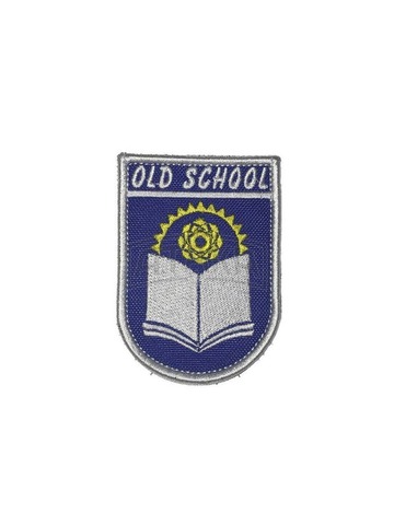 Патч Old School (синий)