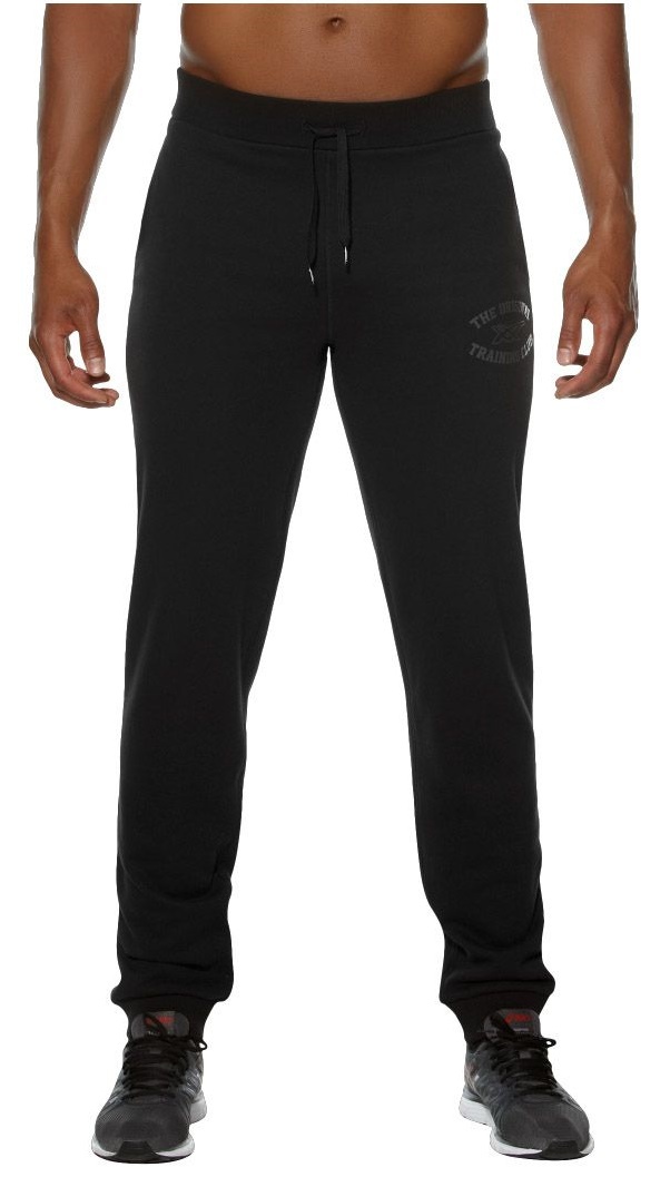 Asics Graphic Cuffed Pant Мужские спортивные штаны черные