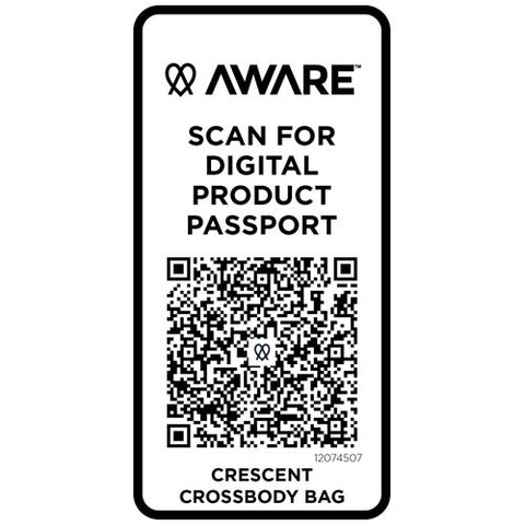 Trace сумка через плечо Aware™ плотностью 500 г/м² из переработанного материала