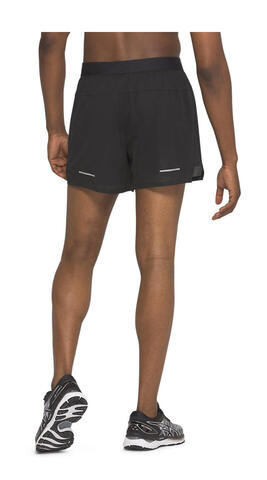Asics Ventilate 2 In 1 5" Short шорты для бега мужские черные (Распродажа)