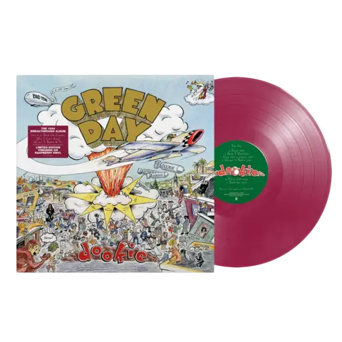 Виниловая пластинка Green Day — Dookie (Limited Raspberry Vinyl)
