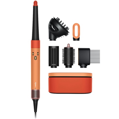 Фен-стайлер Dyson Airwrap i.d. Long HS08 Diffuse for Curly, Ceramic Apricot/Topaz