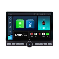 Mагнитола универсальная Android 12 6/128GB QLED DSP 4G модель MF-TY9