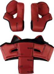 Domain Helmet Liner and Cheek Pads Set / Красный