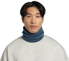 Шерстяной шарф-труба Buff Merino Midweight Melange Tempest - 2