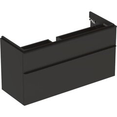 Geberit Smyle Square 500.355.JK.1 Тумба под раковину 118.4x61.7x47см, Темно-серый / Матовое покрытие фото