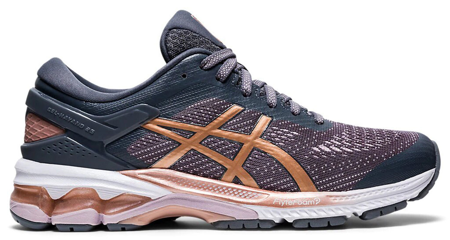 Asics Gel Kayano 26 кроссовки для бега женские серые