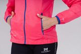 Беговая куртка с капюшоном Nordski Run Pink женская