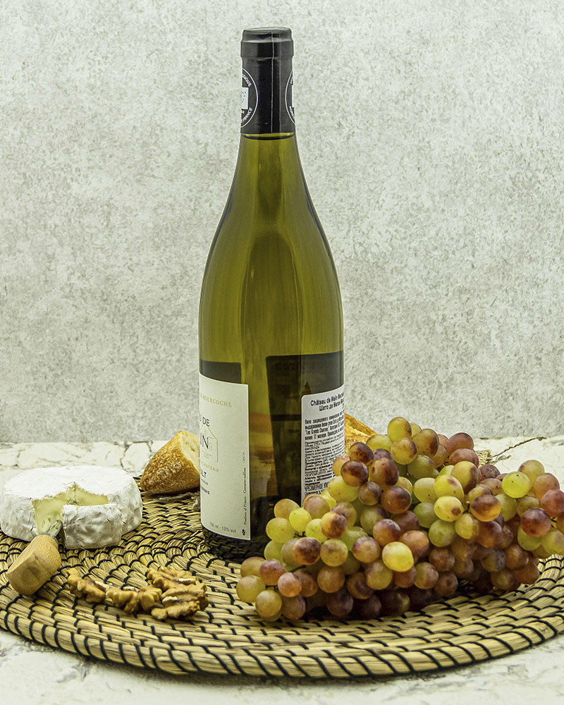 Вино Chateau De Melin Шато де Мелан Мерсо Ле Гран Шаррон Белое Сухое 2018 г.у. 12,5% 0,75 л, Франция