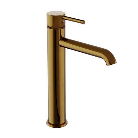 Damixa 360250600 Scandinavian Pure, смеситель для раковины высокий, золото