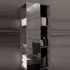 Geberit Citterio 500.569.JJ.1 Стеллаж с зеркалом: 40x160x25см, Серо-коричневый дуб / Меламин, древесная структура