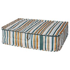 Кофр для одежды IKEA SACKKARRA, Белый, Зеленый, 69x51x19 см