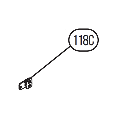 Цена на Запчасть №118C для HGSR. Пластина