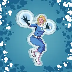 Акриловый стенд "F4: Sue Storm/Invisible Woman"