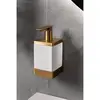 Boheme 10727-MG Диспенсер настенный Qubic Matt Gold