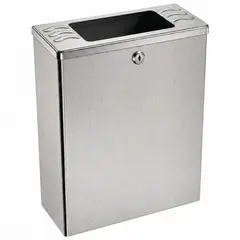HygroJet 587118SS Контейнер для мусора настенный с крышкой фото