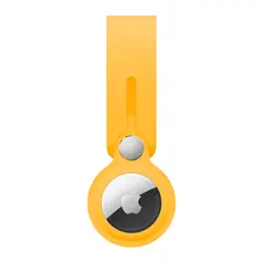Полиуретановый брелок-подвеска Apple Loop для AirTag, Sunflower (Ярко-желтый)