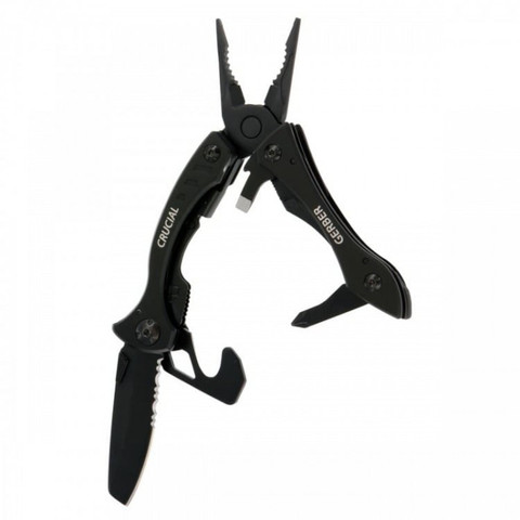 Мультитул Gerber Crucial Black, блистер, 31-001518