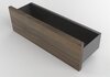 Geberit Smyle Square 500.362.JR.1 Настенная полка 45x14.8x15см, темно-серый / с порошковой окраской, матовый, меламин с текстурой дерева / пекан