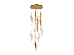 Люстра Velas 9L золотая DIM