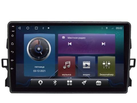 Магнитола для Toyota Auris (2007-2012) Android 11 4/64GB QLED DSP 4G модель CB-2431TS18