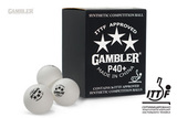 Мячи для н/т GAMBLER P40+ BALL - 36 PACK фото №2