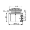 Ravak X01309 Сифон RAVAK PROFESIONAL 90 ХРОМ