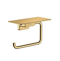 Hansgrohe AddStoris 41772990 Держатель туалетной бумаги с полкой, PGO фото