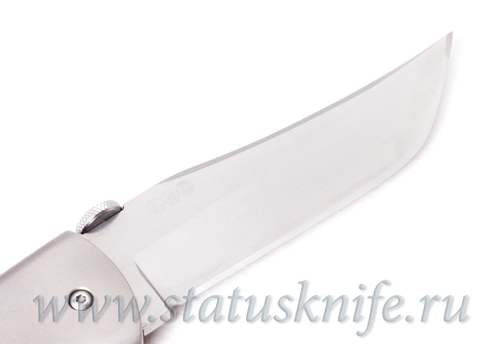 Нож Chuck Gedraitis Small Marauder CPM154 CF Blue 2014