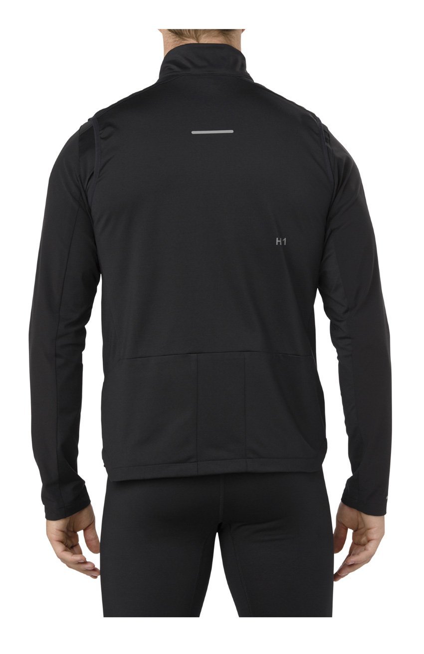 Asics System Vest беговой жилет мужской черный - 4