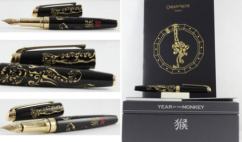 Ручка перьевая Caran d'Ache Year of the Mokey 2016 Limited Edition M (5092.052)