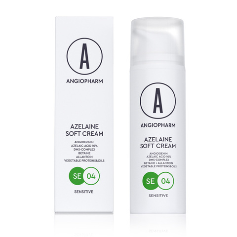 Крем с азелаиновой кислотой ANGIOPHARM Azelaine Soft Cream 50 мл
