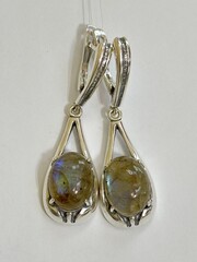 Кристель (серьги из серебра)