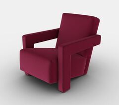 Кресло с подлокотниками Cassina Utrecht XL 637X2000