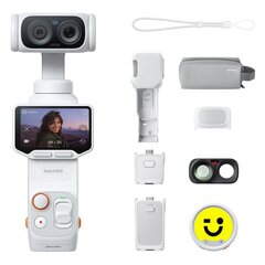 Insta360 Luna Ultra Dual-Lens 8K Gimbal Camera Creator Bundle (Arctic White)